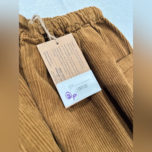 The simple folk corduroy harem pants 6/7 nwt - Picture 4 of 5